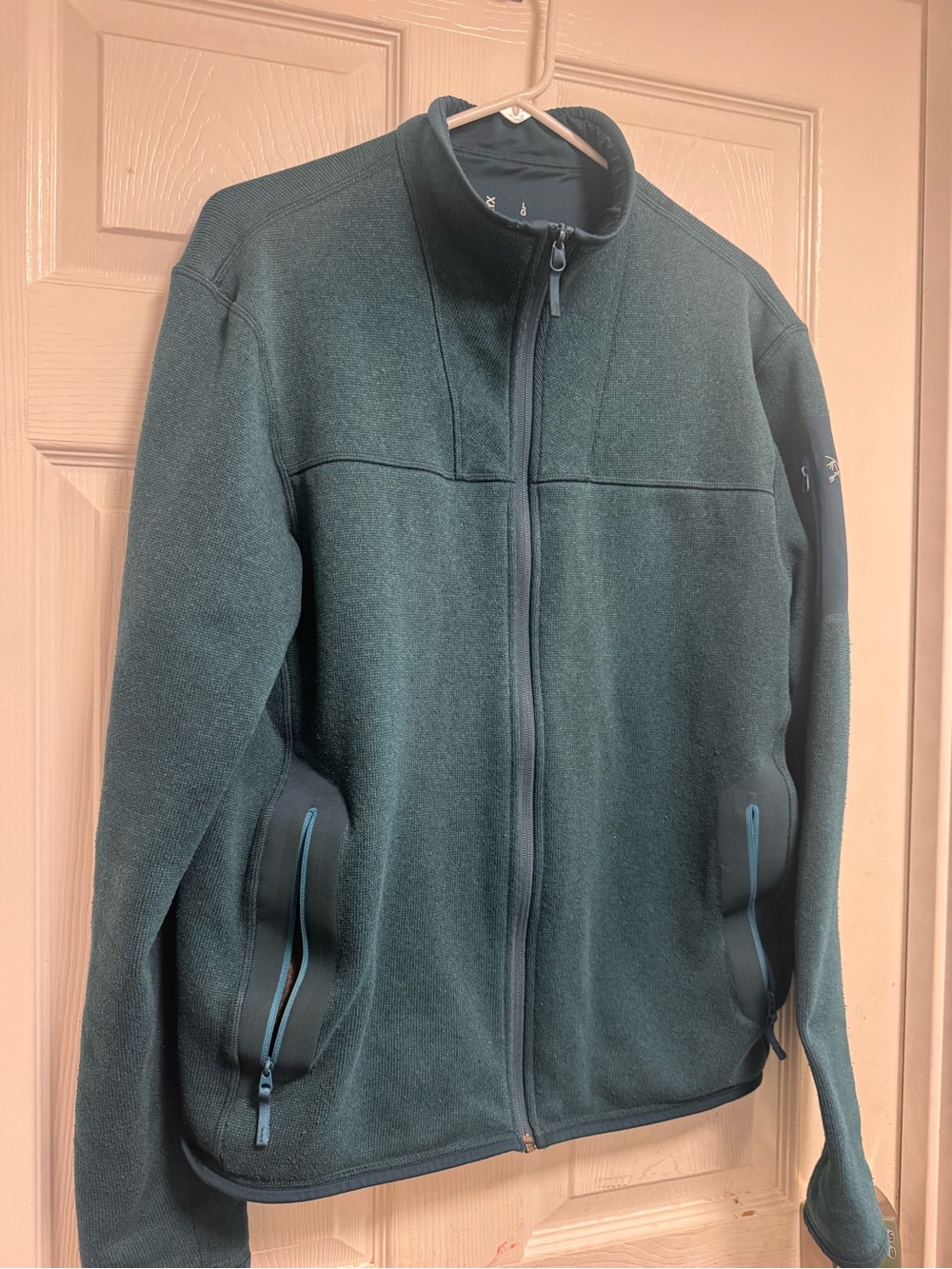 Arc'teryx Men's Zip-Up Fleece Jacket in Teal